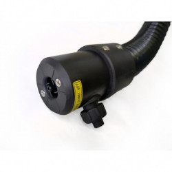 Flex-hose with nozzle head
