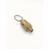 Side view showing finger ring and slot.