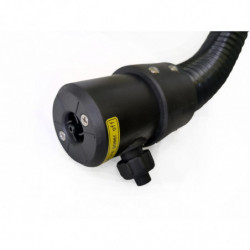Flex-hose with nozzle head