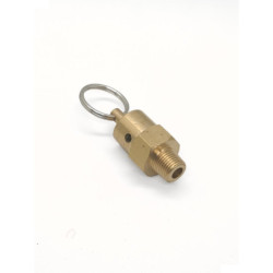 Side view showing finger ring and slot.