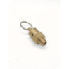 Side view showing finger ring and slot.