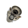 Top view showing included pressure gauge, tire valve, and pressure release.